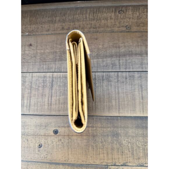 Vintage CELINE Wallet Women's Leather Monogram Fold French Paris France 90s - Picture 3 of 9